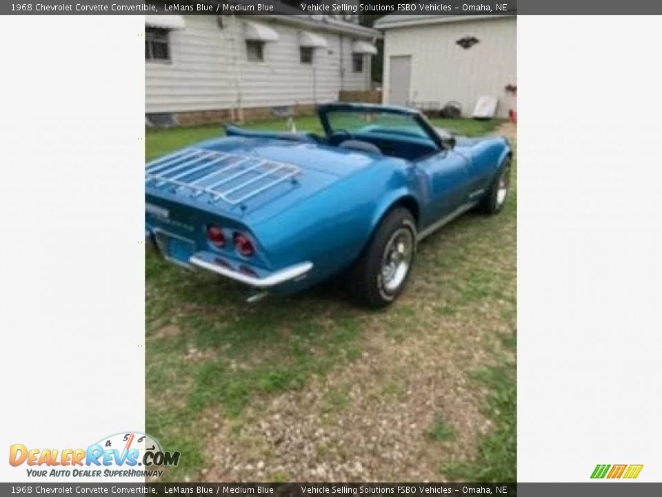 1968 Chevrolet Corvette Convertible LeMans Blue / Medium Blue Photo #5