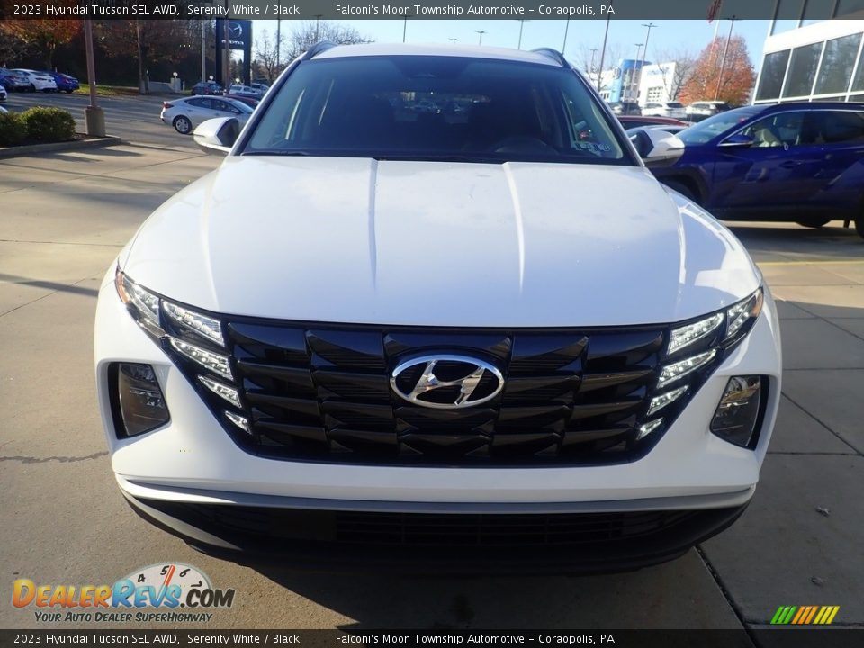 2023 Hyundai Tucson SEL AWD Serenity White / Black Photo #8