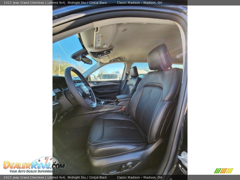 2023 Jeep Grand Cherokee L Limited 4x4 Midnight Sky / Global Black Photo #2