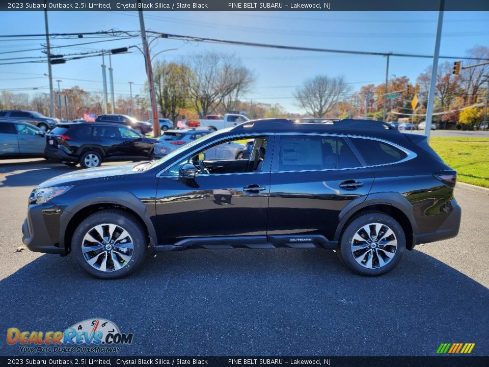 2023 Subaru Outback 2.5i Limited Crystal Black Silica / Slate Black Photo #3