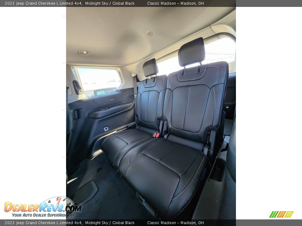 2023 Jeep Grand Cherokee L Limited 4x4 Midnight Sky / Global Black Photo #4