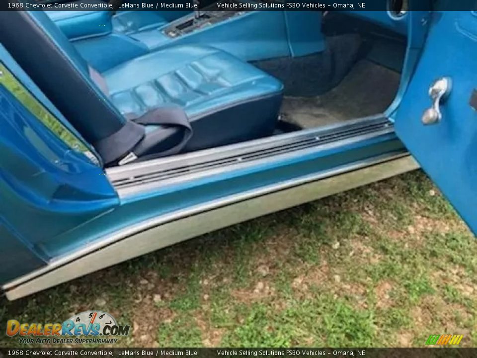 1968 Chevrolet Corvette Convertible LeMans Blue / Medium Blue Photo #15