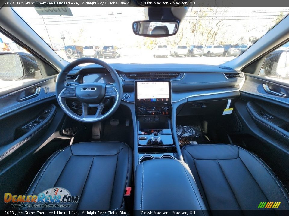 2023 Jeep Grand Cherokee L Limited 4x4 Midnight Sky / Global Black Photo #5