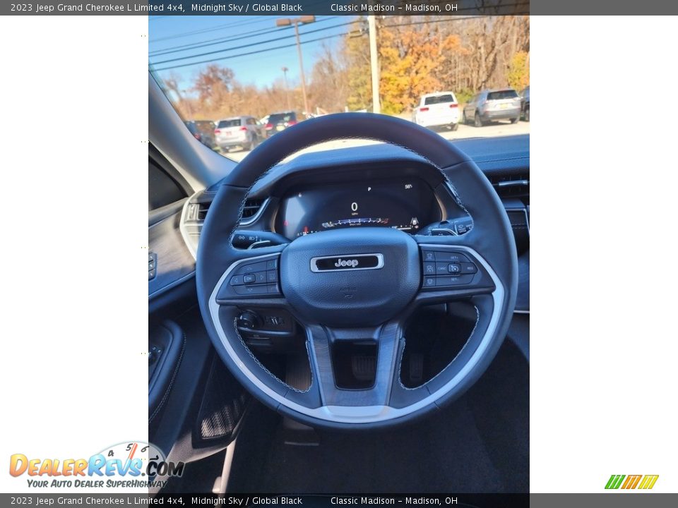 2023 Jeep Grand Cherokee L Limited 4x4 Midnight Sky / Global Black Photo #6