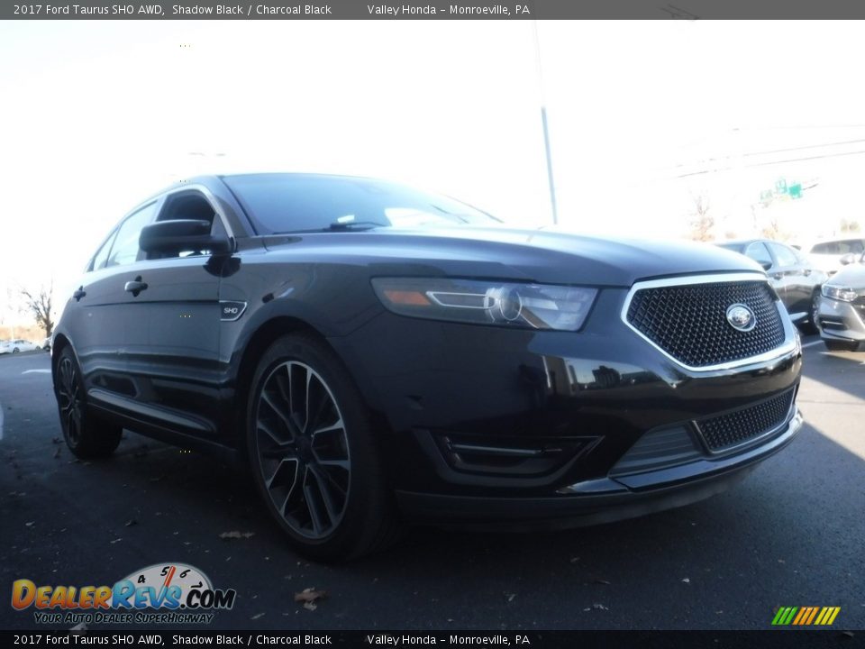 2017 Ford Taurus SHO AWD Shadow Black / Charcoal Black Photo #6