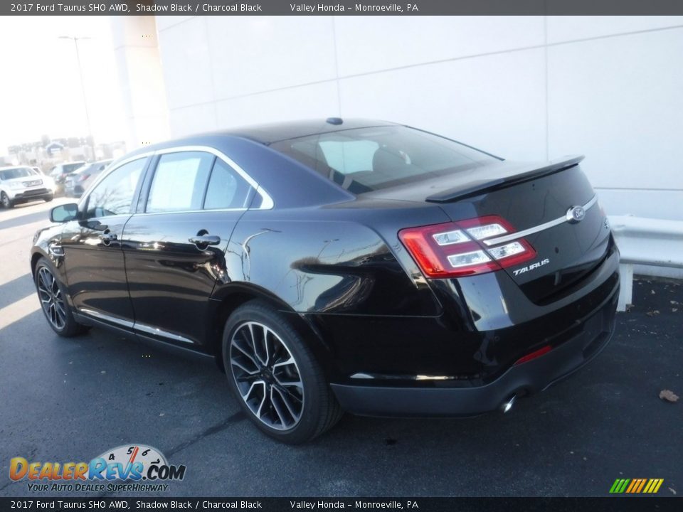 2017 Ford Taurus SHO AWD Shadow Black / Charcoal Black Photo #10