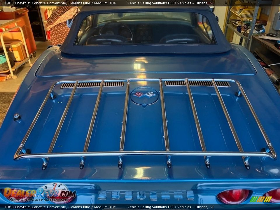 1968 Chevrolet Corvette Convertible LeMans Blue / Medium Blue Photo #27