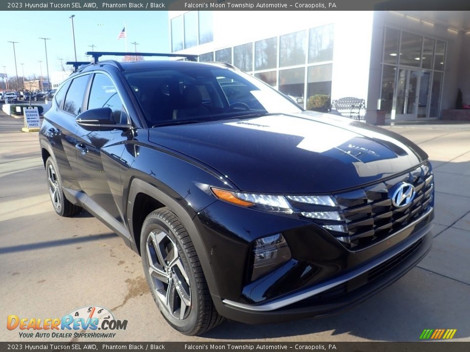 2023 Hyundai Tucson SEL AWD Phantom Black / Black Photo #9