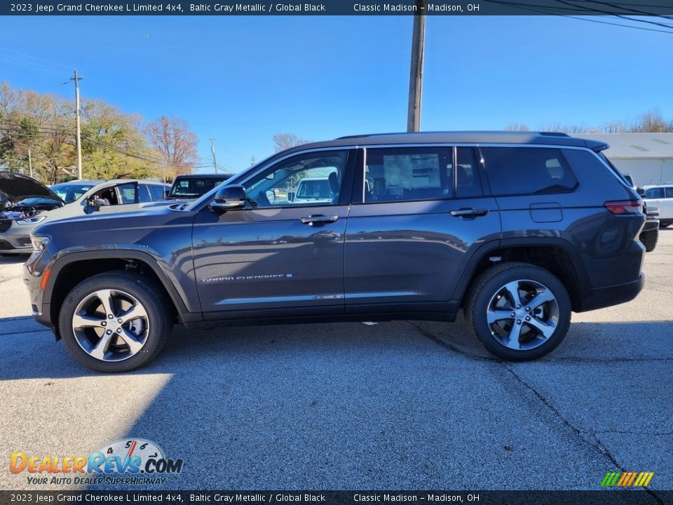 2023 Jeep Grand Cherokee L Limited 4x4 Baltic Gray Metallic / Global Black Photo #9