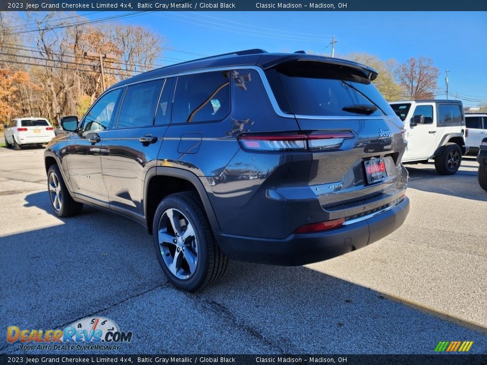 2023 Jeep Grand Cherokee L Limited 4x4 Baltic Gray Metallic / Global Black Photo #10