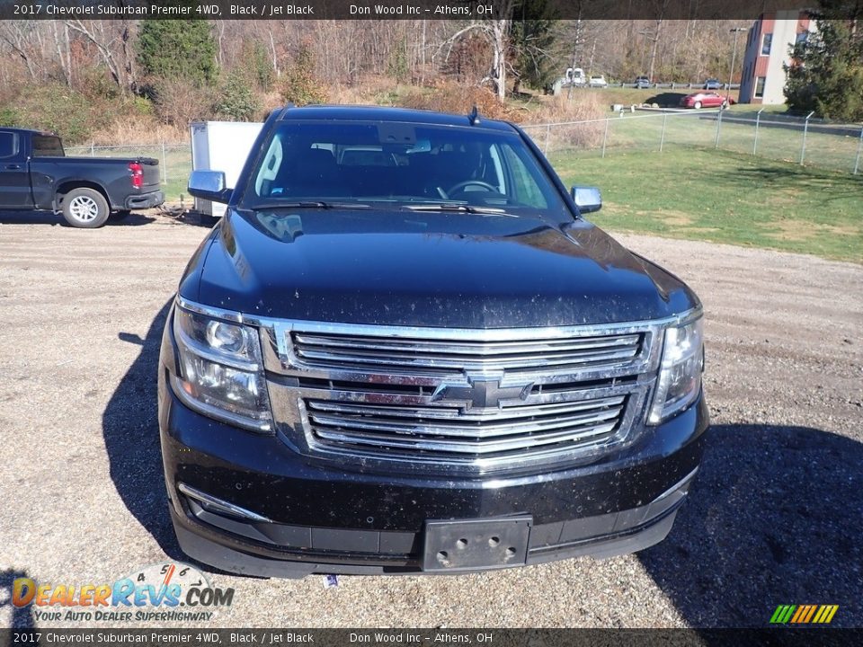 2017 Chevrolet Suburban Premier 4WD Black / Jet Black Photo #3