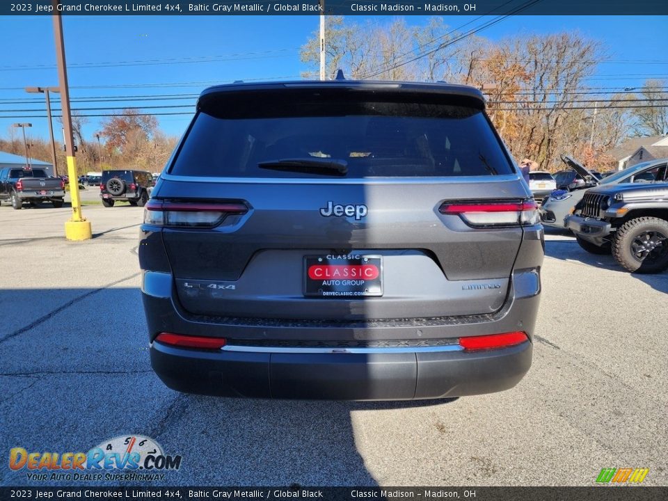 2023 Jeep Grand Cherokee L Limited 4x4 Baltic Gray Metallic / Global Black Photo #11