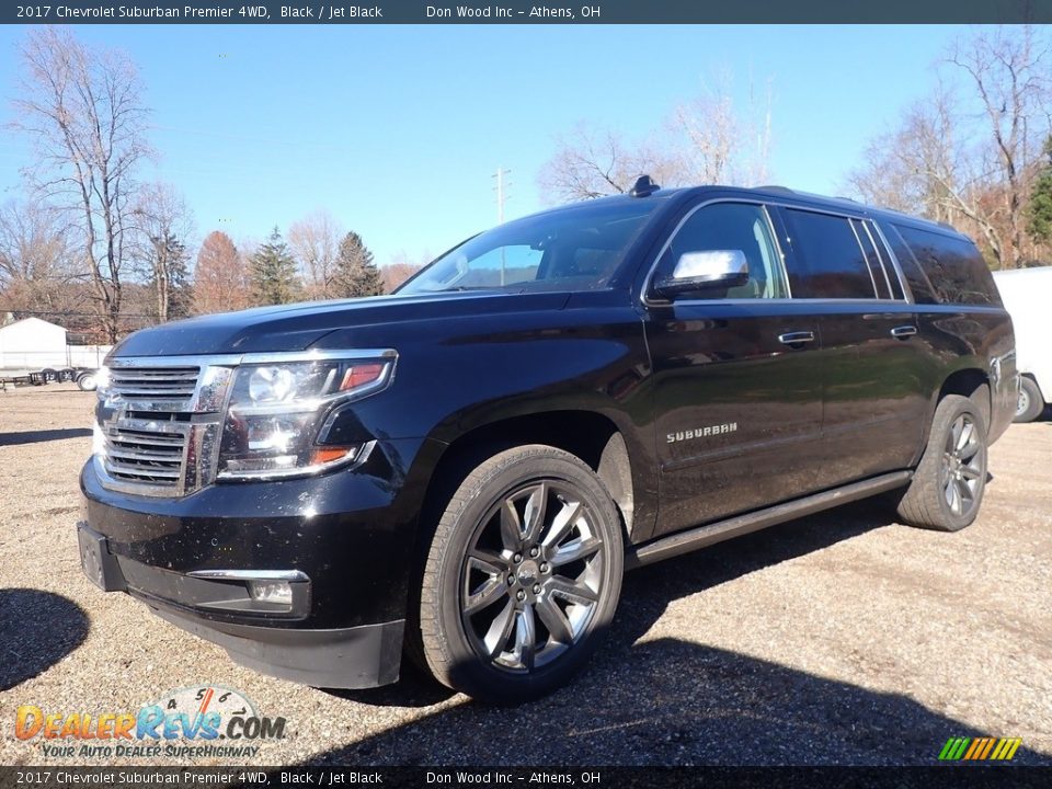 2017 Chevrolet Suburban Premier 4WD Black / Jet Black Photo #6