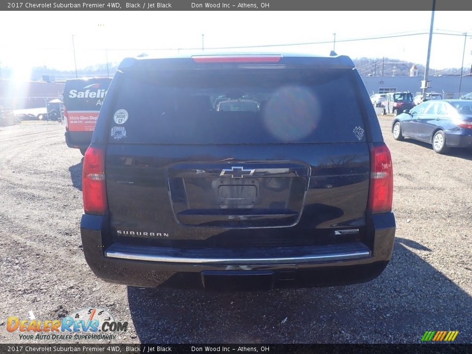2017 Chevrolet Suburban Premier 4WD Black / Jet Black Photo #9