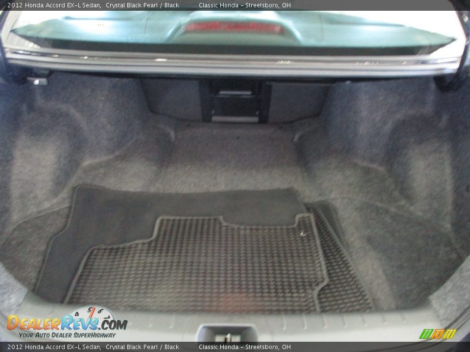 2012 Honda Accord EX-L Sedan Crystal Black Pearl / Black Photo #21