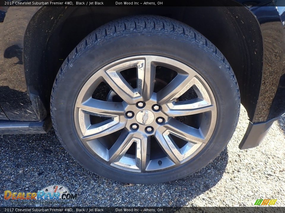 2017 Chevrolet Suburban Premier 4WD Black / Jet Black Photo #12