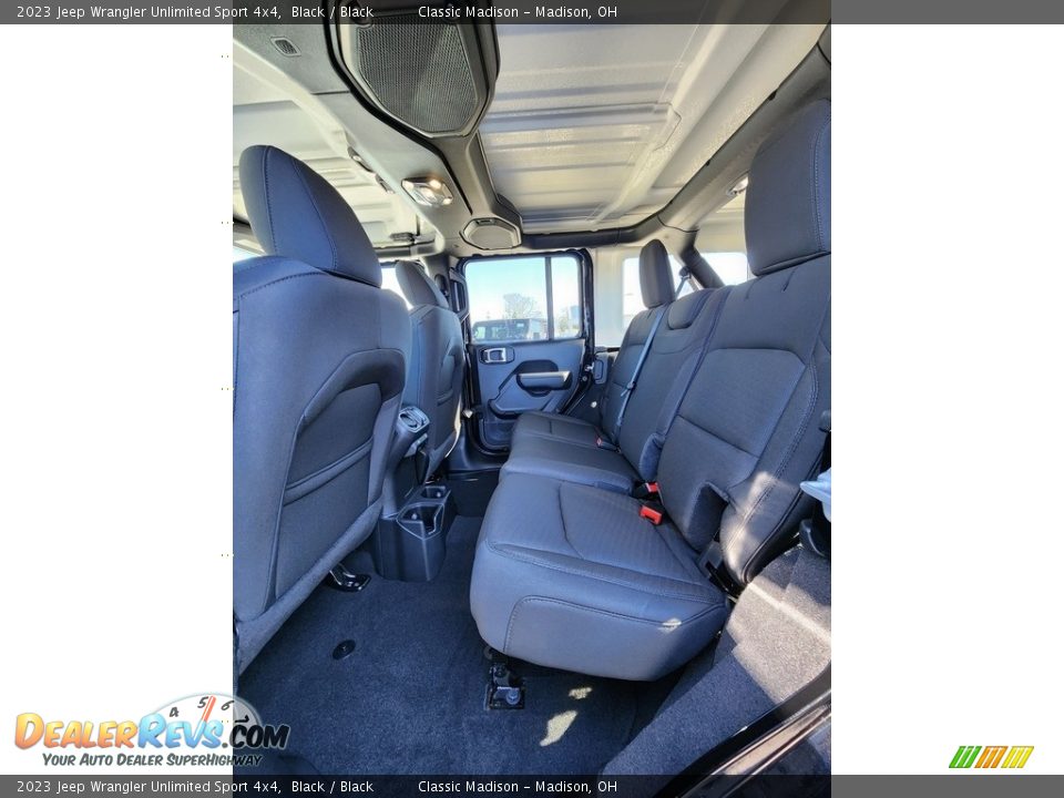 2023 Jeep Wrangler Unlimited Sport 4x4 Black / Black Photo #3
