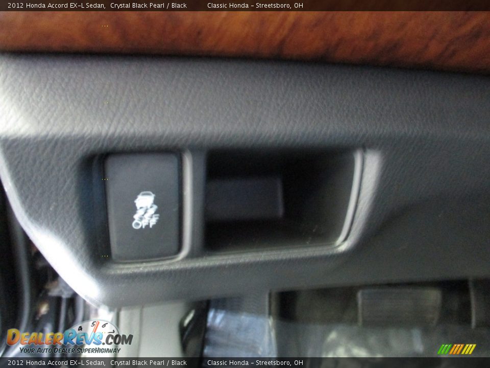 2012 Honda Accord EX-L Sedan Crystal Black Pearl / Black Photo #29