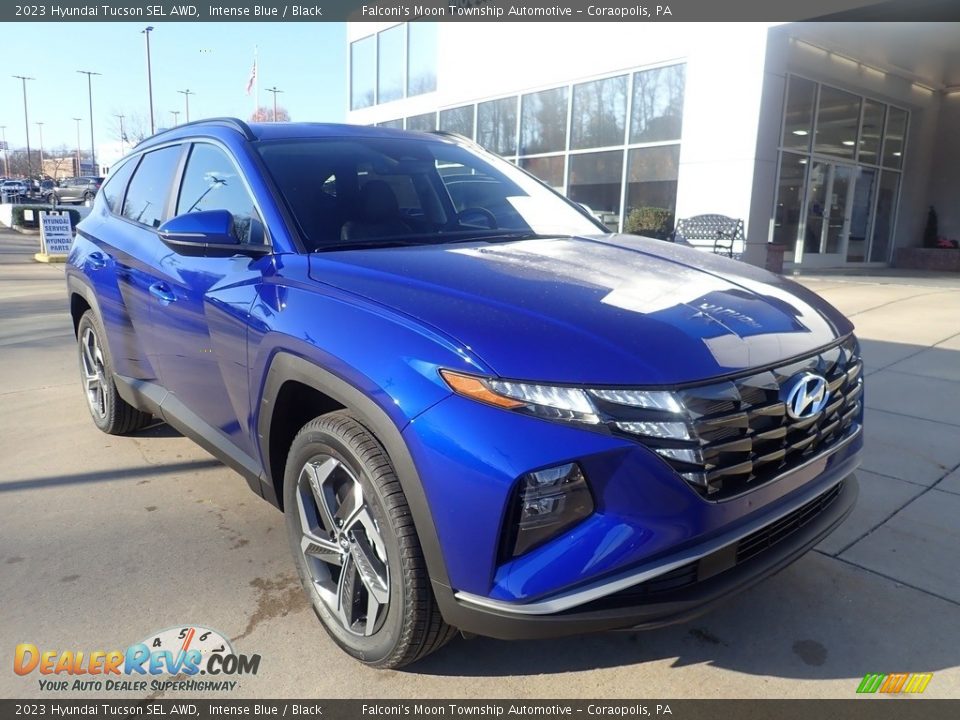 Intense Blue 2023 Hyundai Tucson SEL AWD Photo #8