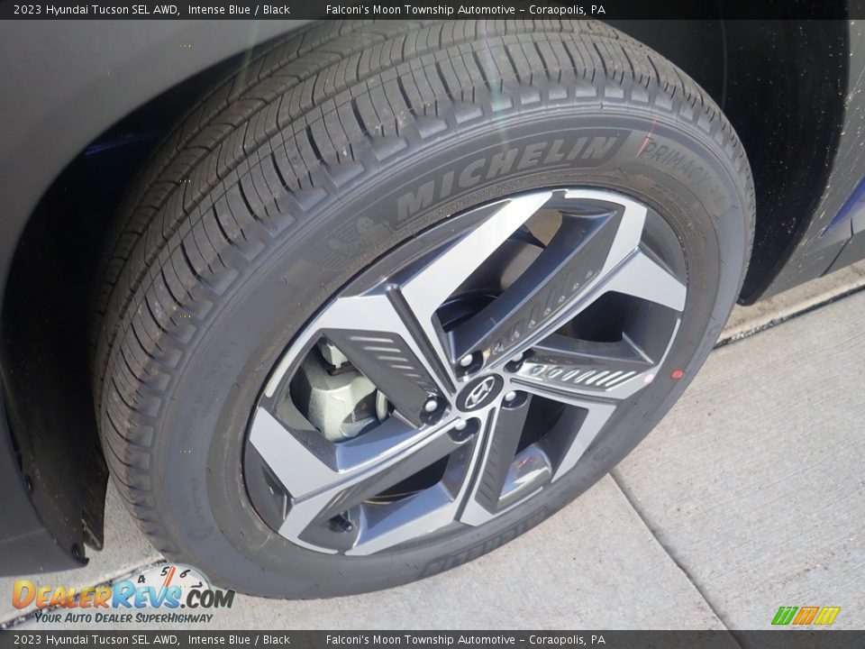 2023 Hyundai Tucson SEL AWD Intense Blue / Black Photo #9