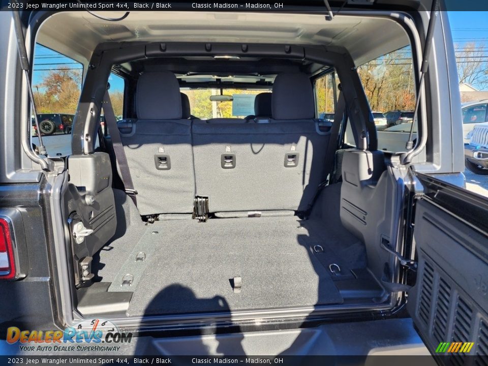 2023 Jeep Wrangler Unlimited Sport 4x4 Black / Black Photo #11