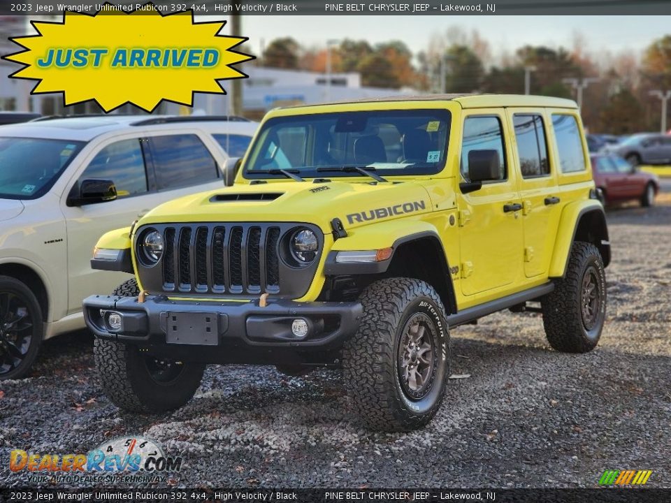 2023 Jeep Wrangler Unlimited Rubicon 392 4x4 High Velocity / Black Photo #1