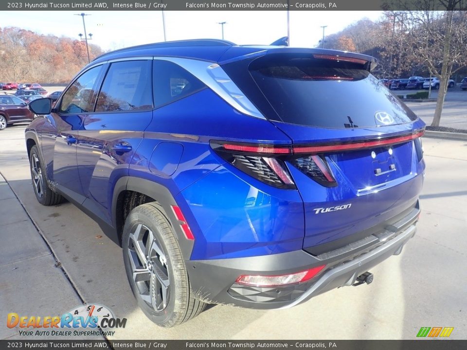 2023 Hyundai Tucson Limited AWD Intense Blue / Gray Photo #5