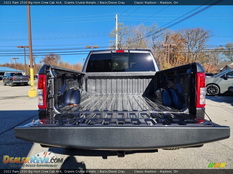 2022 Ram 1500 Big Horn Crew Cab 4x4 Granite Crystal Metallic / Black/Diesel Gray Photo #11
