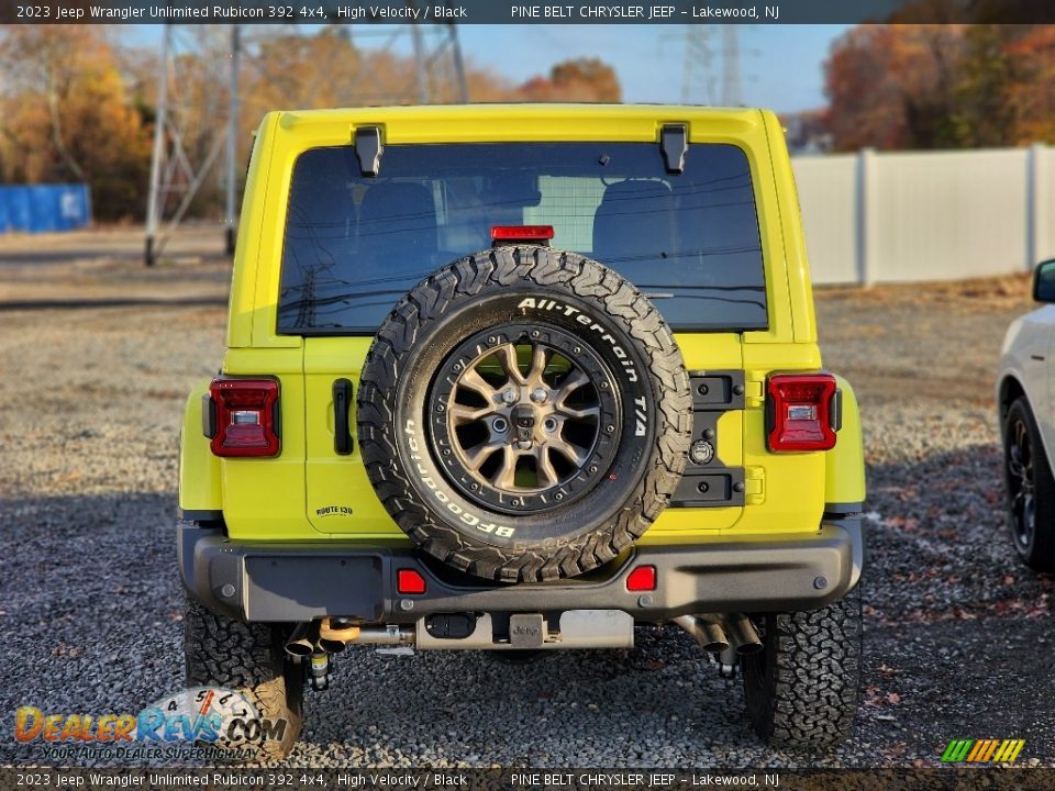 2023 Jeep Wrangler Unlimited Rubicon 392 4x4 High Velocity / Black Photo #7