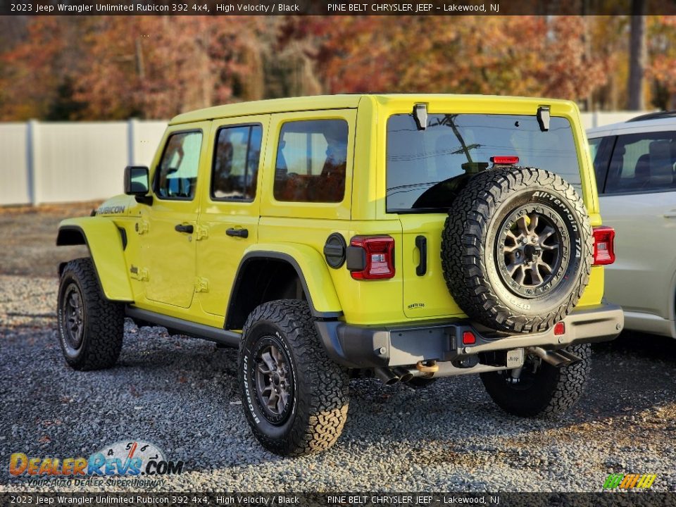 2023 Jeep Wrangler Unlimited Rubicon 392 4x4 High Velocity / Black Photo #8