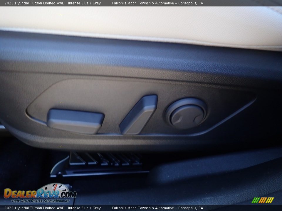2023 Hyundai Tucson Limited AWD Intense Blue / Gray Photo #13