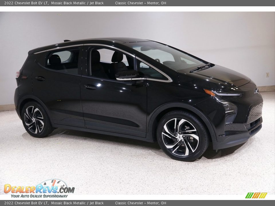 Mosaic Black Metallic 2022 Chevrolet Bolt EV LT Photo #1