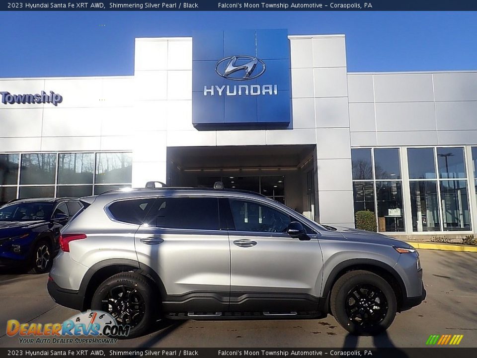 2023 Hyundai Santa Fe XRT AWD Shimmering Silver Pearl / Black Photo #1