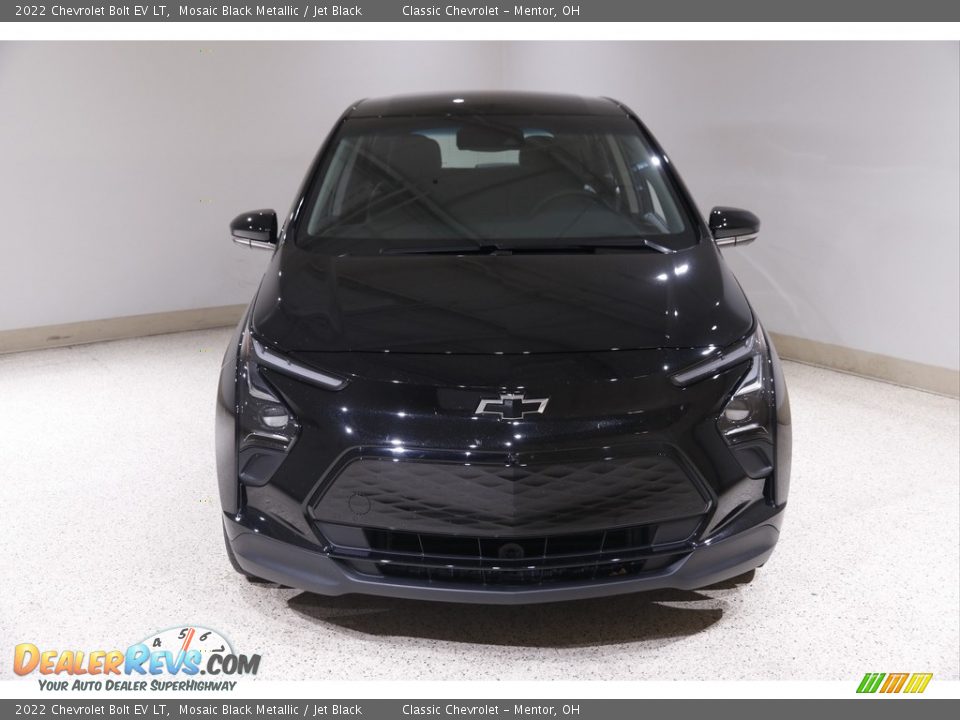 2022 Chevrolet Bolt EV LT Mosaic Black Metallic / Jet Black Photo #2