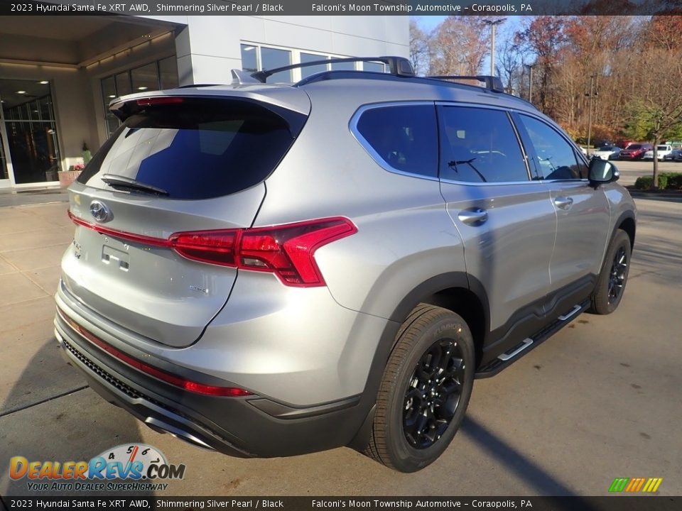 2023 Hyundai Santa Fe XRT AWD Shimmering Silver Pearl / Black Photo #2