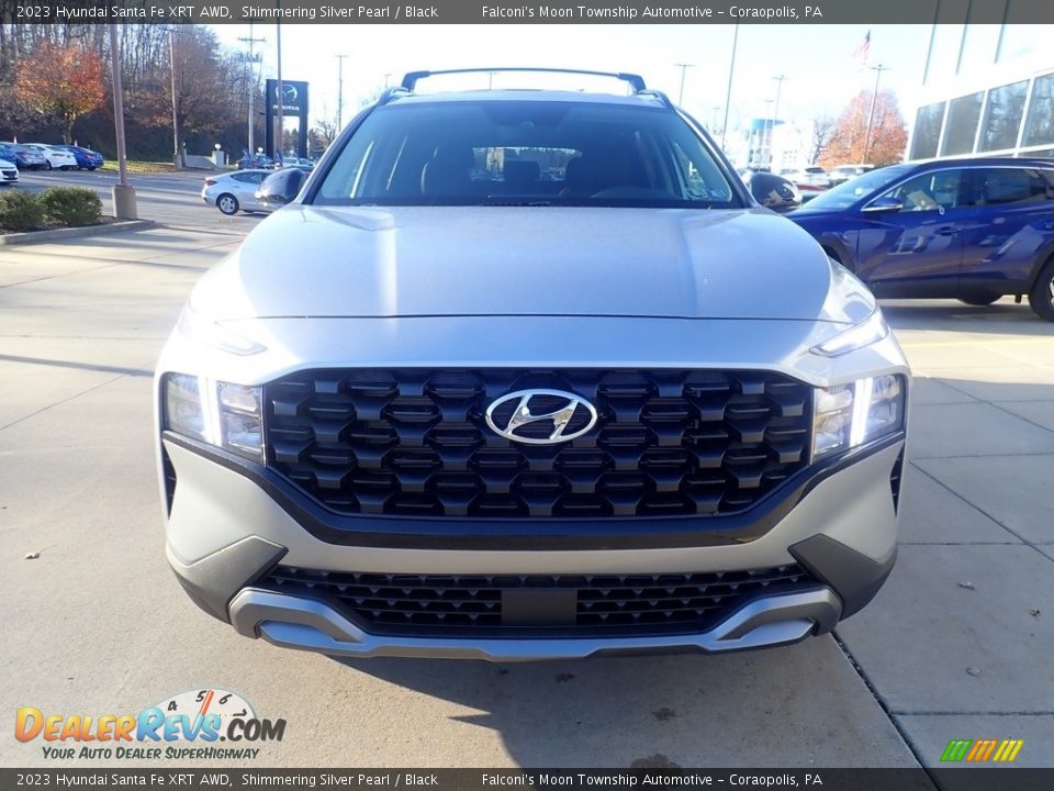 2023 Hyundai Santa Fe XRT AWD Shimmering Silver Pearl / Black Photo #8