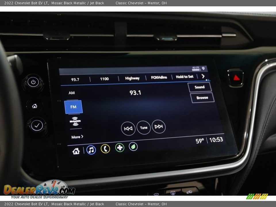 Controls of 2022 Chevrolet Bolt EV LT Photo #12
