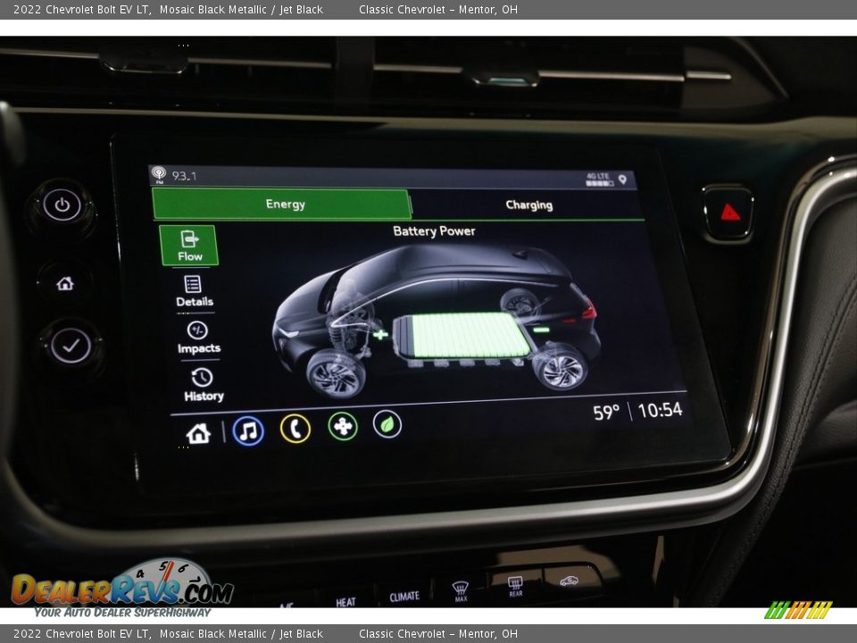 Controls of 2022 Chevrolet Bolt EV LT Photo #14