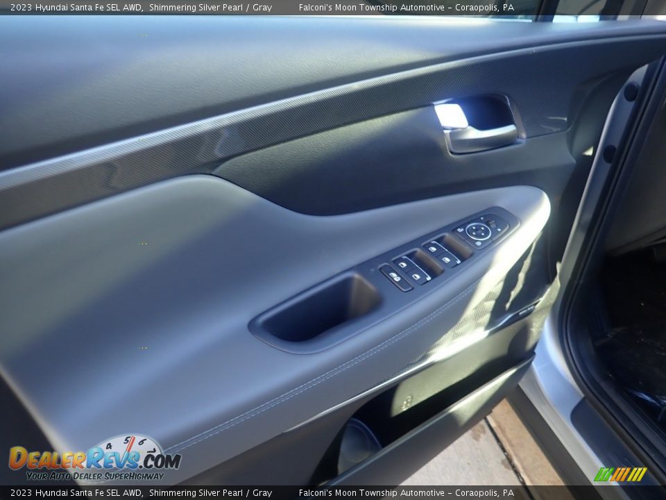 2023 Hyundai Santa Fe SEL AWD Shimmering Silver Pearl / Gray Photo #14