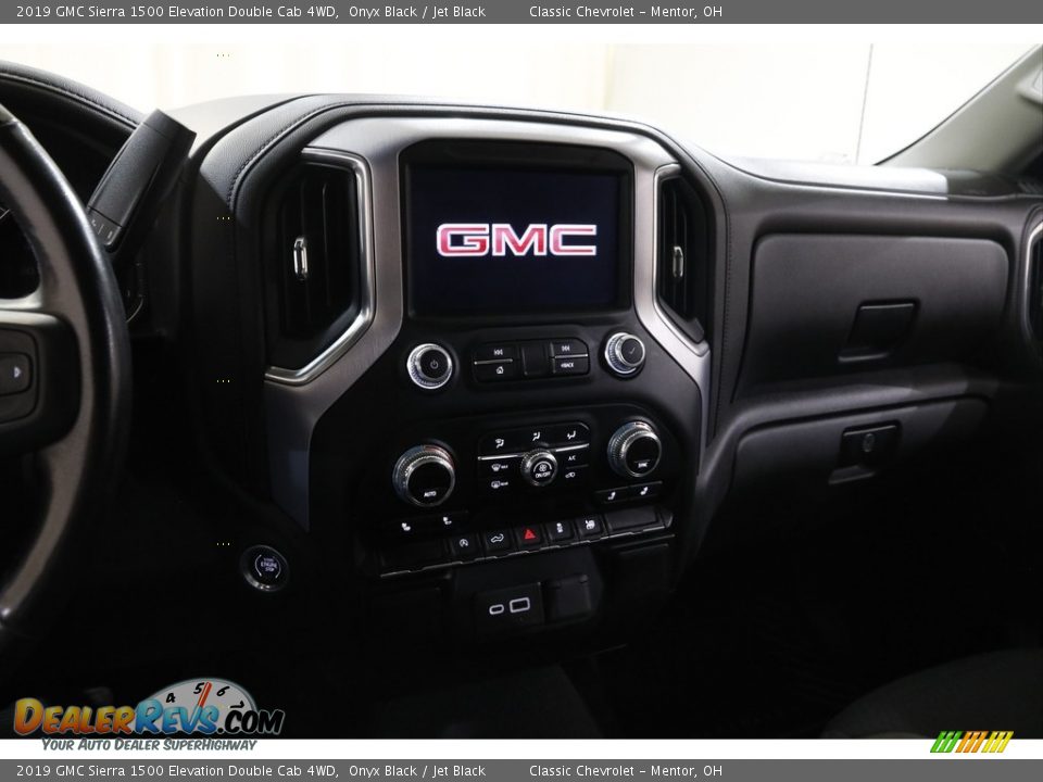 2019 GMC Sierra 1500 Elevation Double Cab 4WD Onyx Black / Jet Black Photo #10