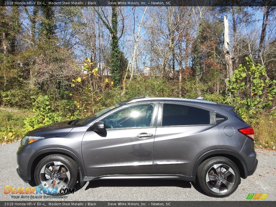 Modern Steel Metallic 2018 Honda HR-V EX-L Photo #1