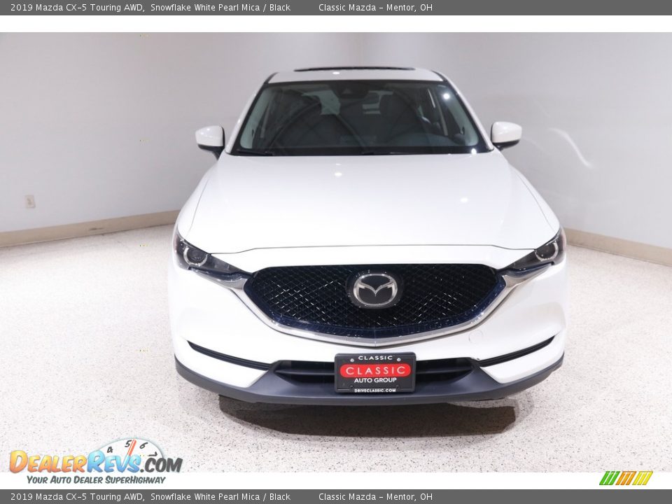 2019 Mazda CX-5 Touring AWD Snowflake White Pearl Mica / Black Photo #2