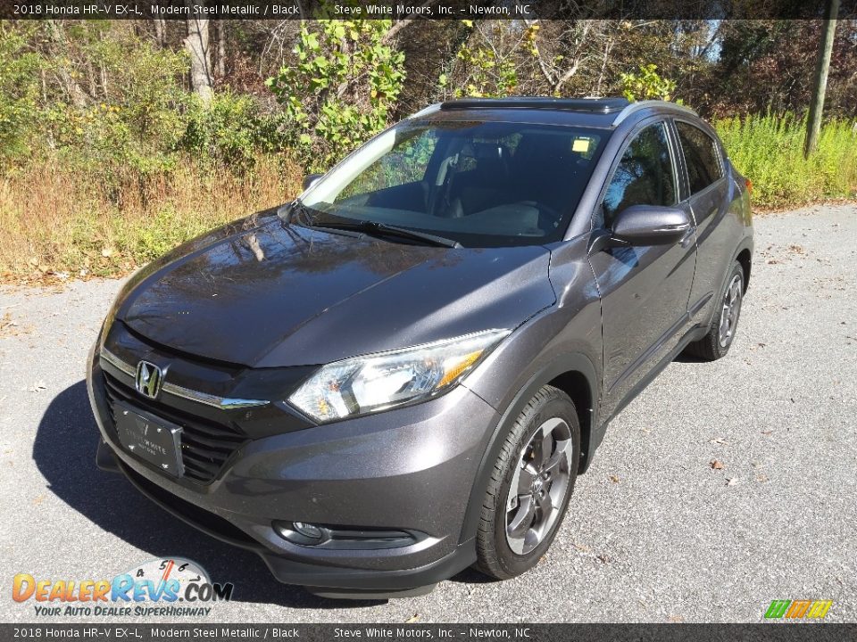 2018 Honda HR-V EX-L Modern Steel Metallic / Black Photo #2