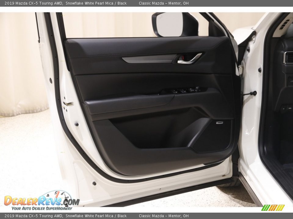 2019 Mazda CX-5 Touring AWD Snowflake White Pearl Mica / Black Photo #4