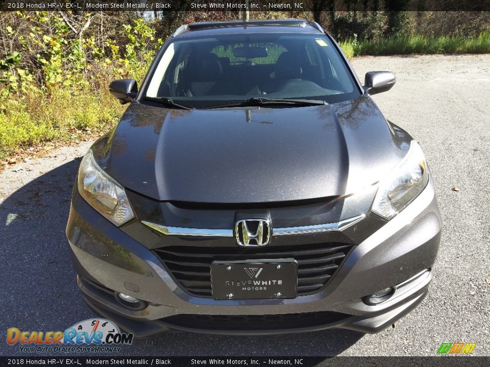 2018 Honda HR-V EX-L Modern Steel Metallic / Black Photo #3