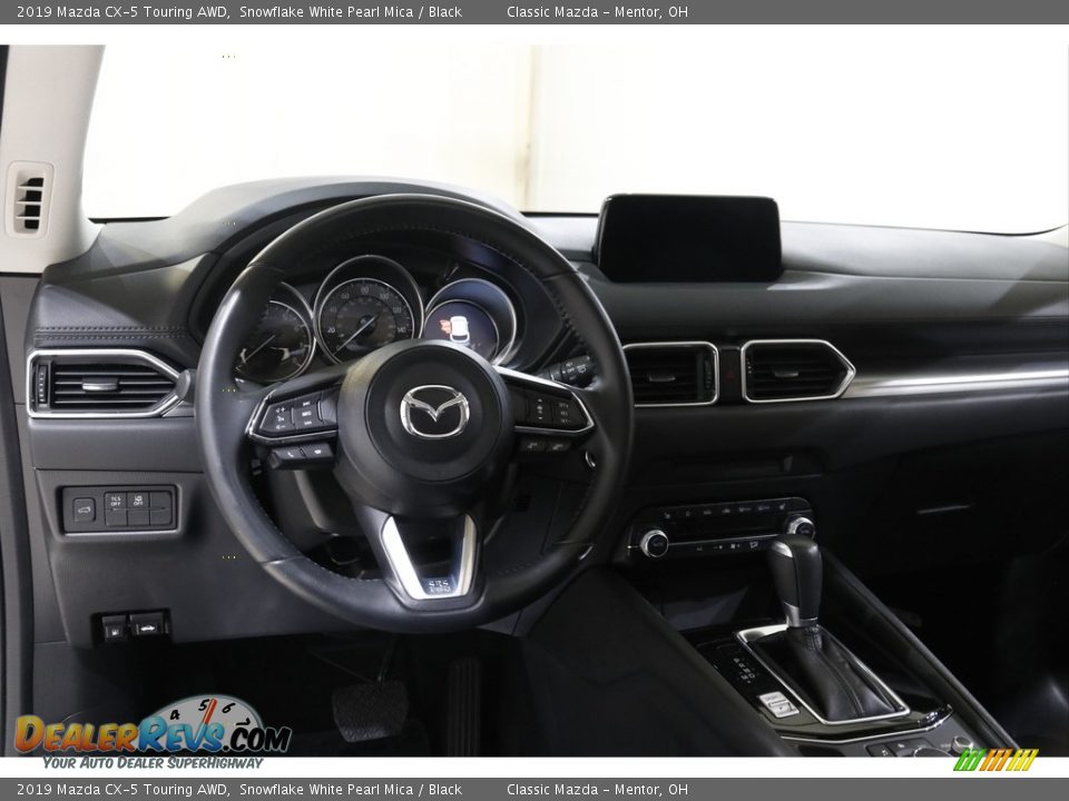 2019 Mazda CX-5 Touring AWD Snowflake White Pearl Mica / Black Photo #6