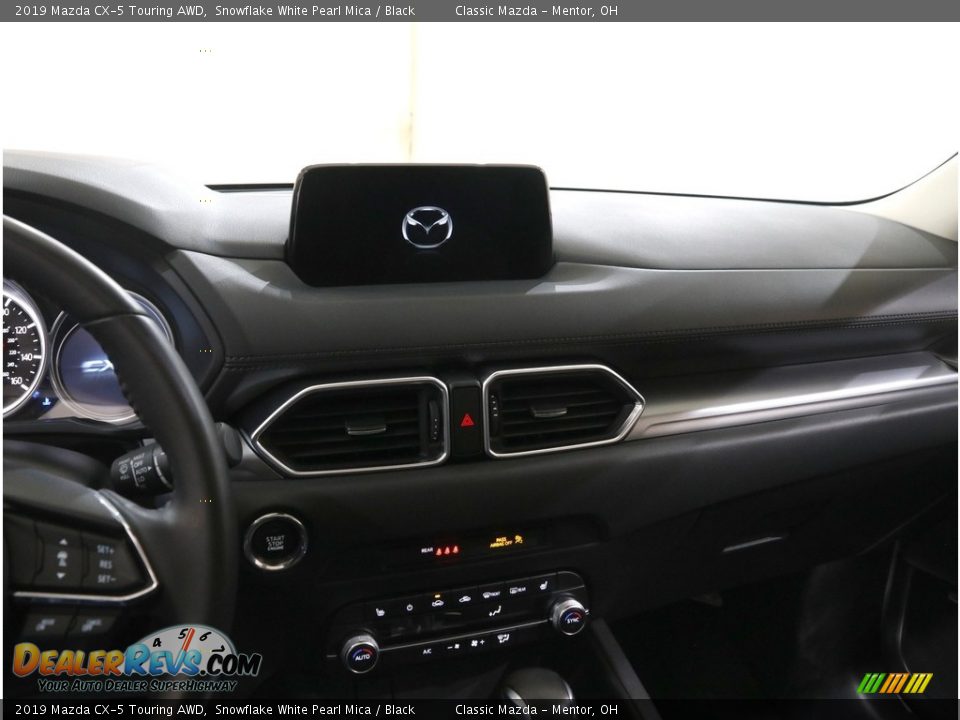 2019 Mazda CX-5 Touring AWD Snowflake White Pearl Mica / Black Photo #9