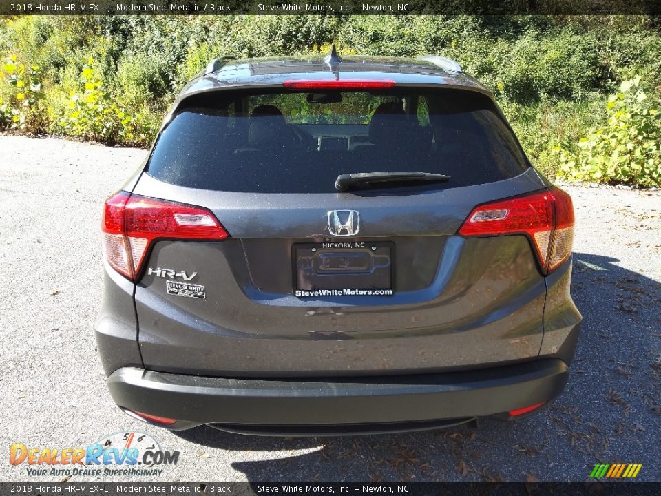 2018 Honda HR-V EX-L Modern Steel Metallic / Black Photo #7