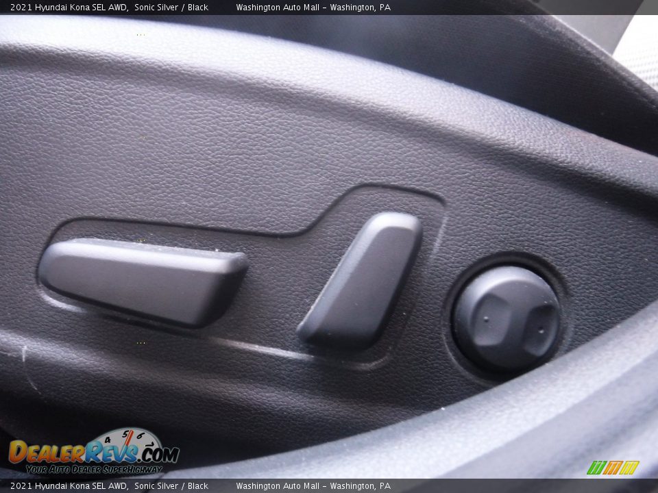 2021 Hyundai Kona SEL AWD Sonic Silver / Black Photo #16