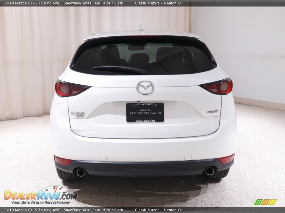 2019 Mazda CX-5 Touring AWD Snowflake White Pearl Mica / Black Photo #18